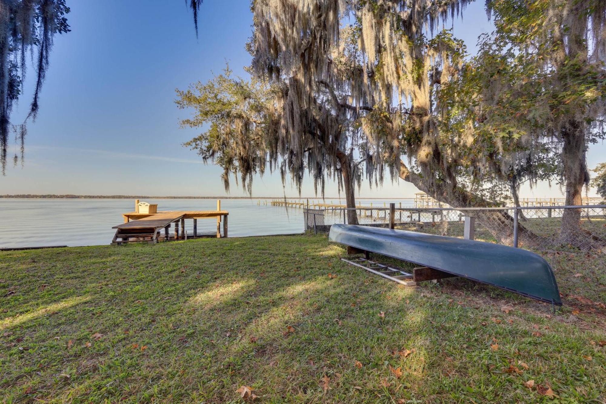 Villa Riverfront St Augustine Retreat, Near Boat Launch! Palatka Exterior foto