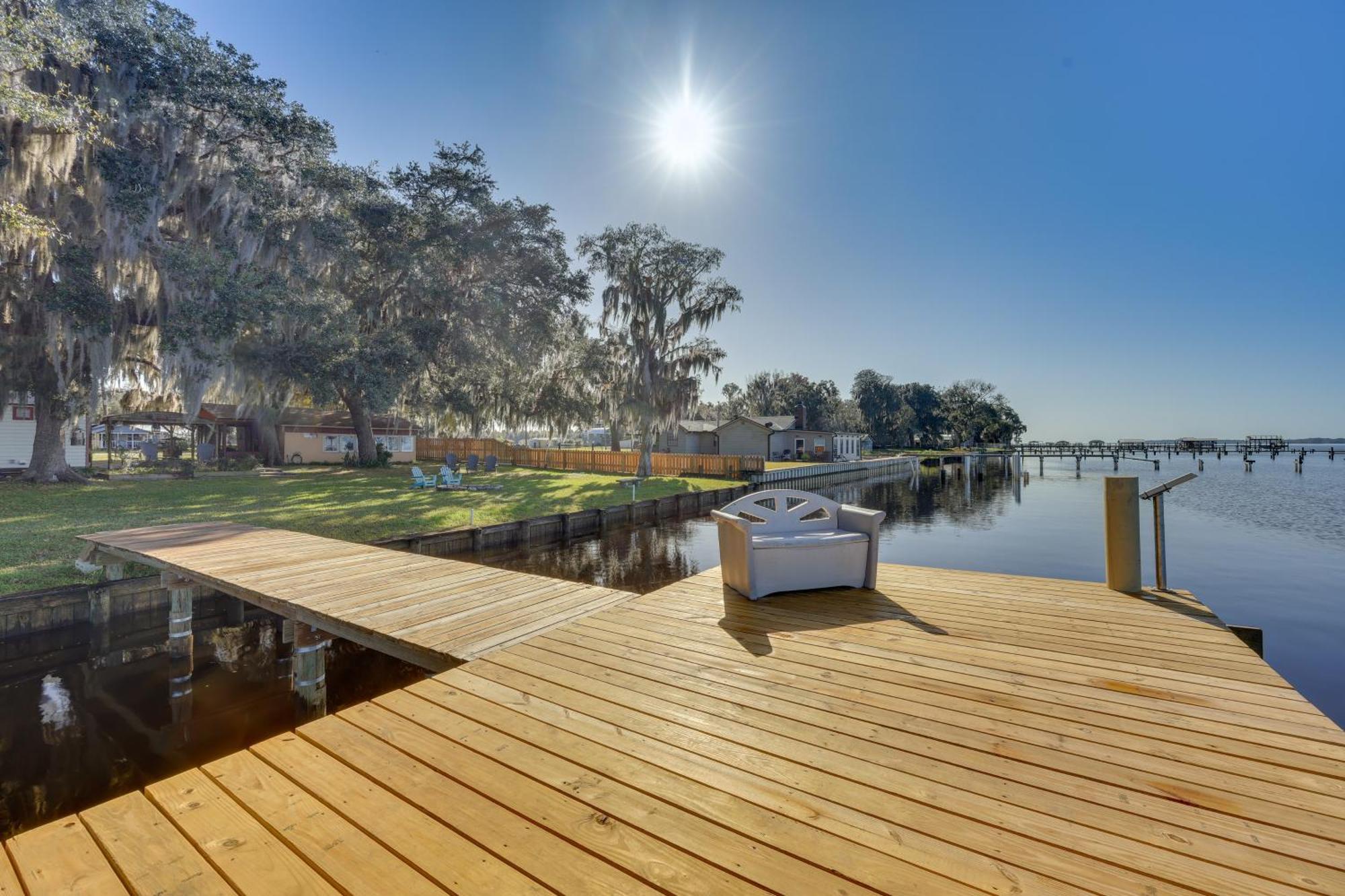 Villa Riverfront St Augustine Retreat, Near Boat Launch! Palatka Exterior foto